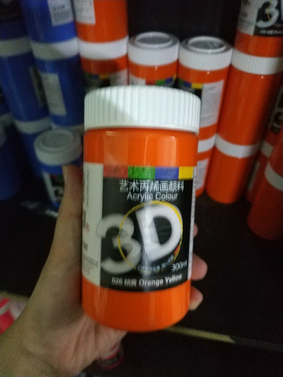 Màu vẽ acrylic 3d 300ml