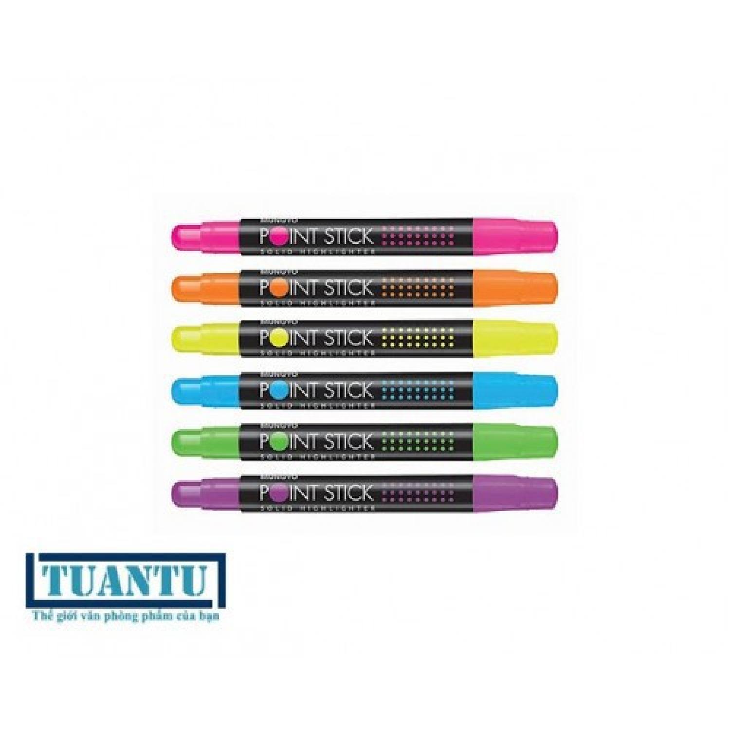 Bút Dạ Quang Sáp Vặn Mungyo MSH-12 - HÀN QUỐC