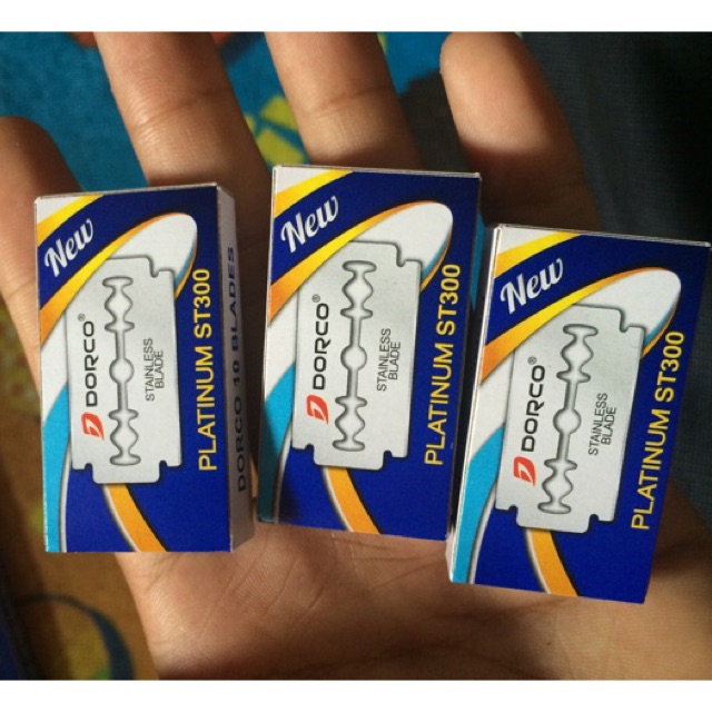 1 hộp dao lam DORCO -ST300 ( hộp 10 lưỡi)