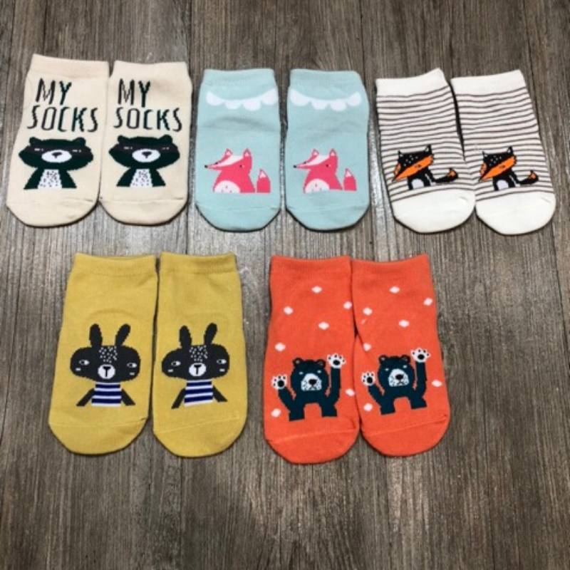 Tất Pony Kid Cổ Cao Chống Trượt