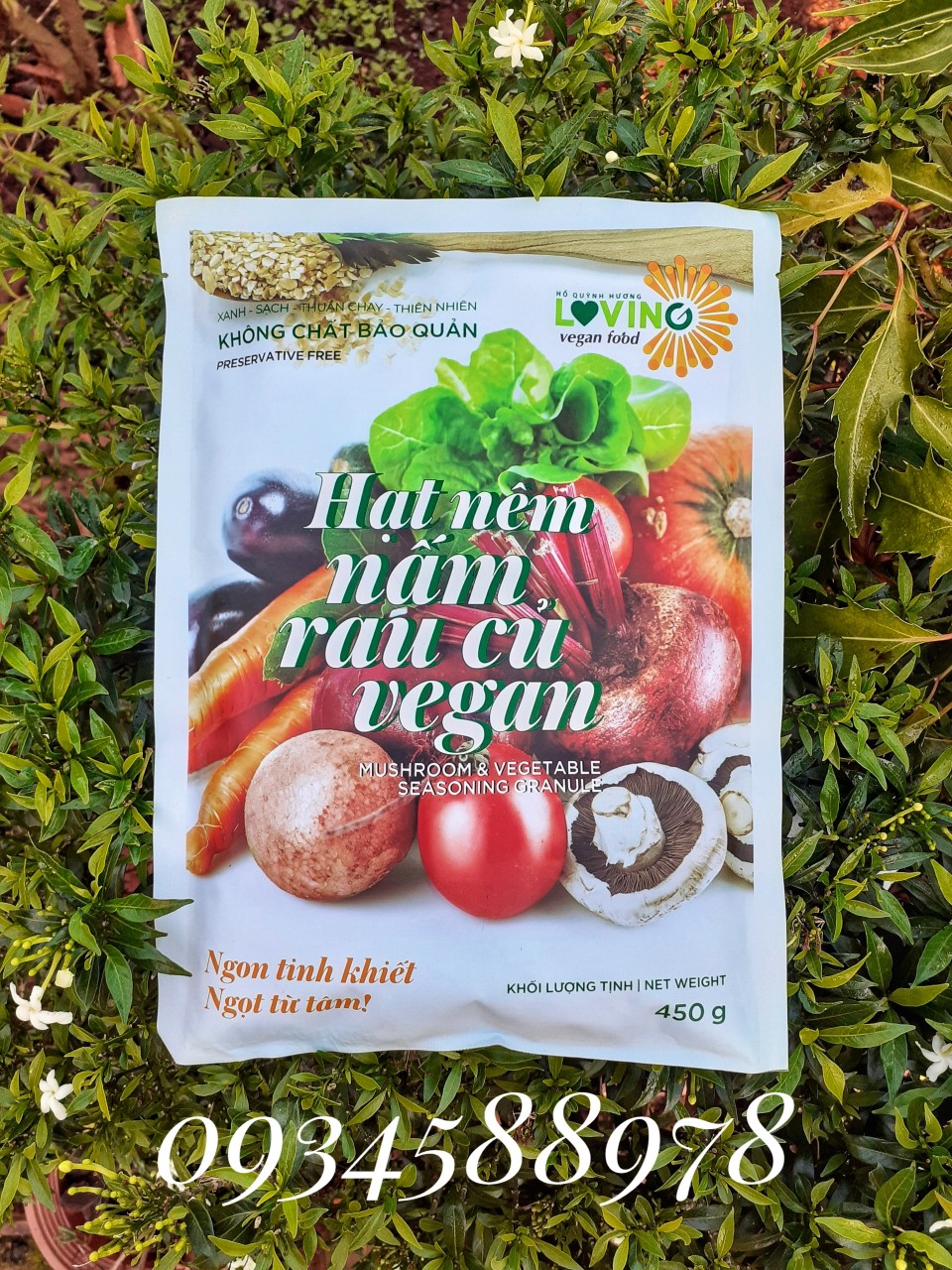Hạt nêm nấm rau củ 500gr