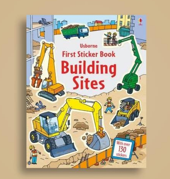 Usborne Sticker Book - Building sites
