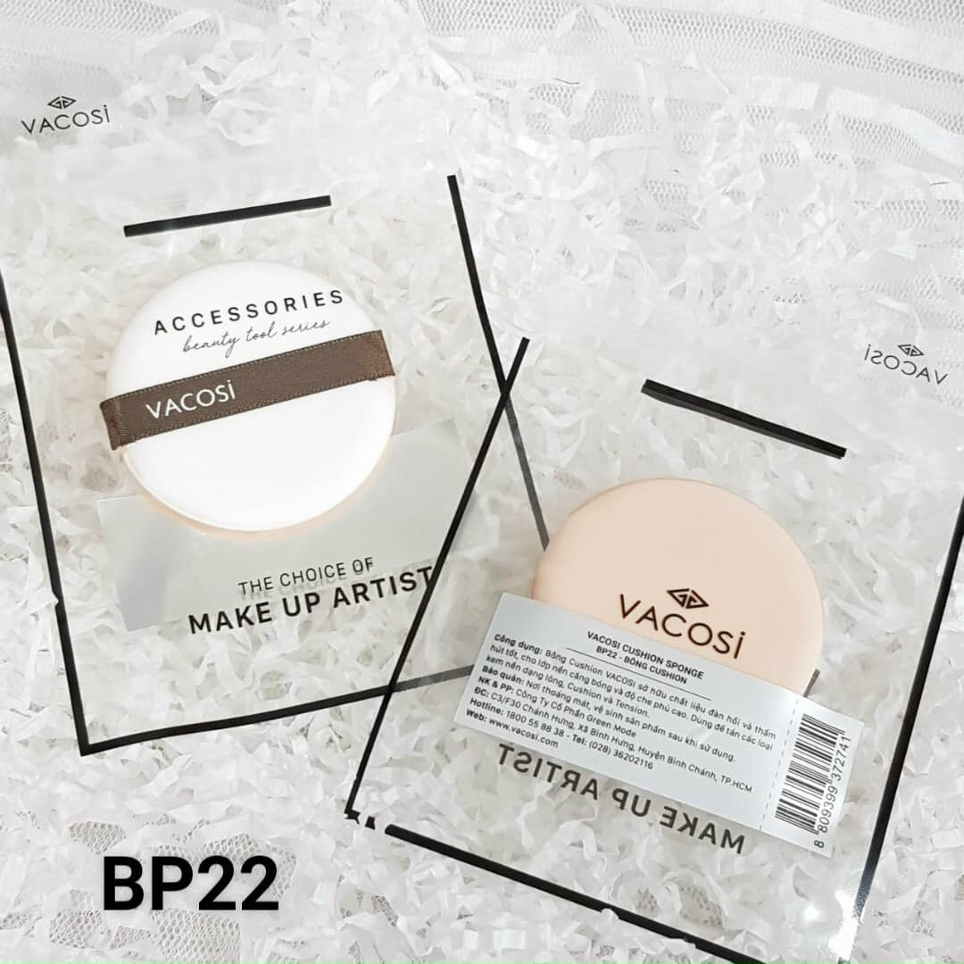 Bông Phấn Cushion Vacosi Accessories