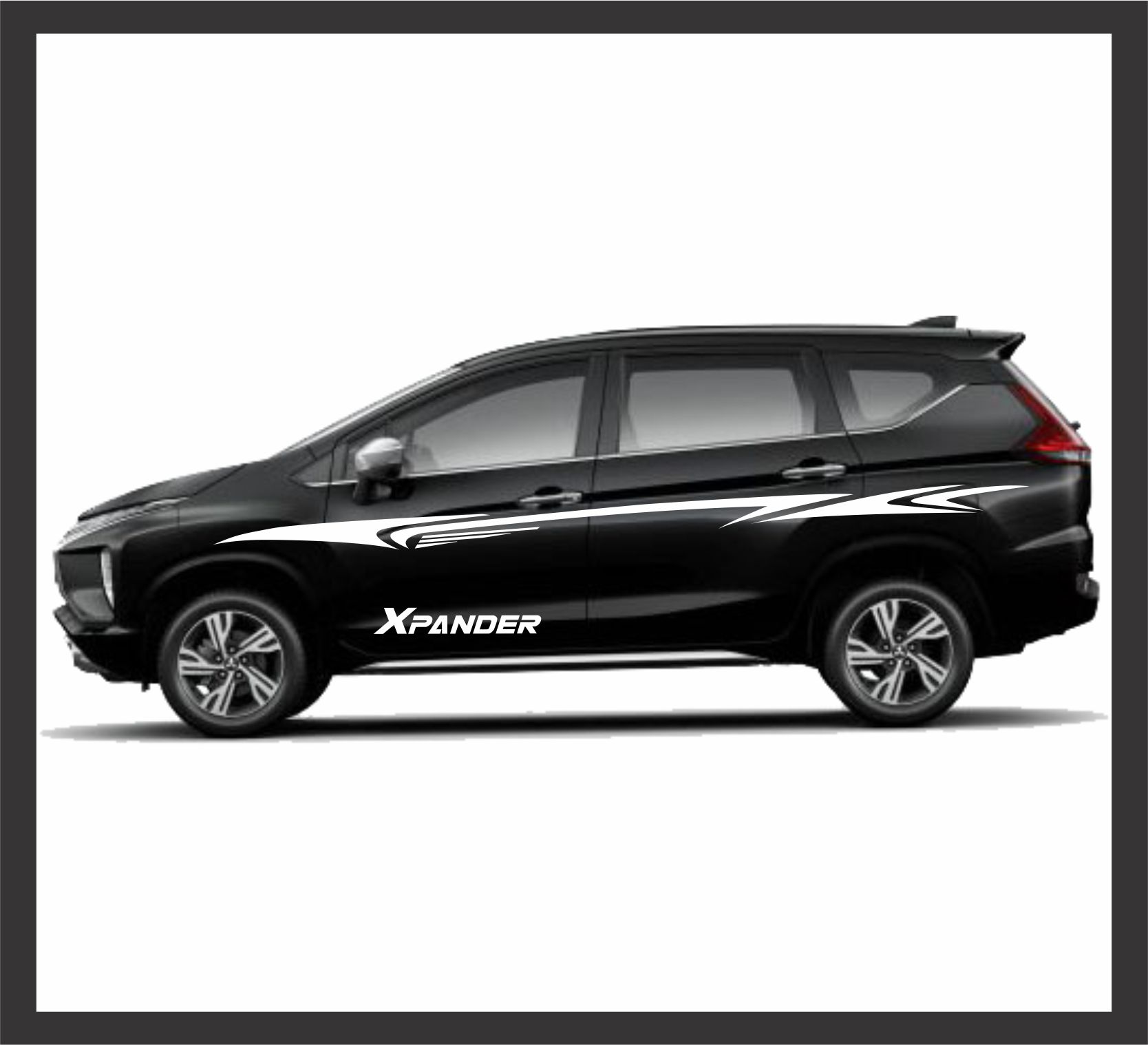 tem dán sườn xe Xpander ms05 bộ đủ 2 bên