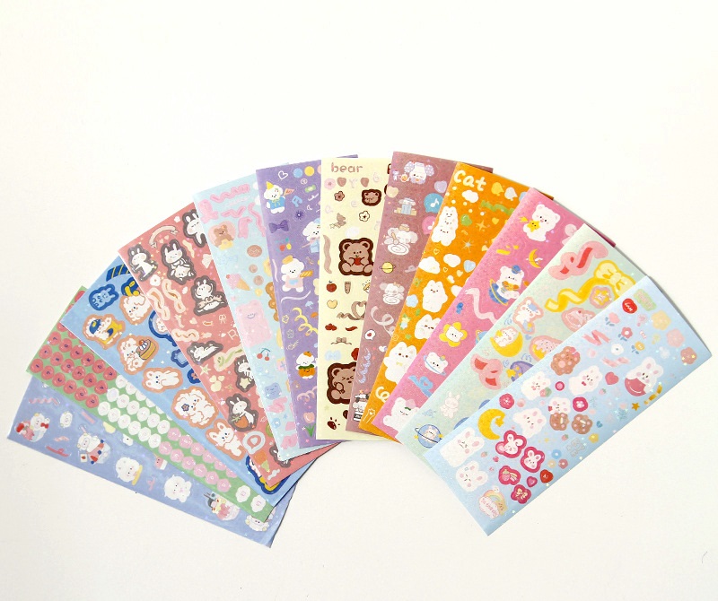 Zanmo nhãn dán sticker dễ thương trang trí (Inbox chọn mẫu)
