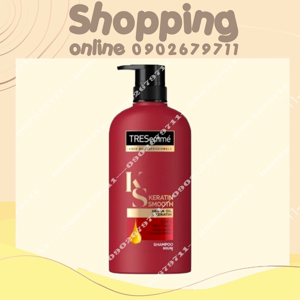 Dầu Xả Tresemme Keratin Smooth Thái Lan - Màu Đỏ