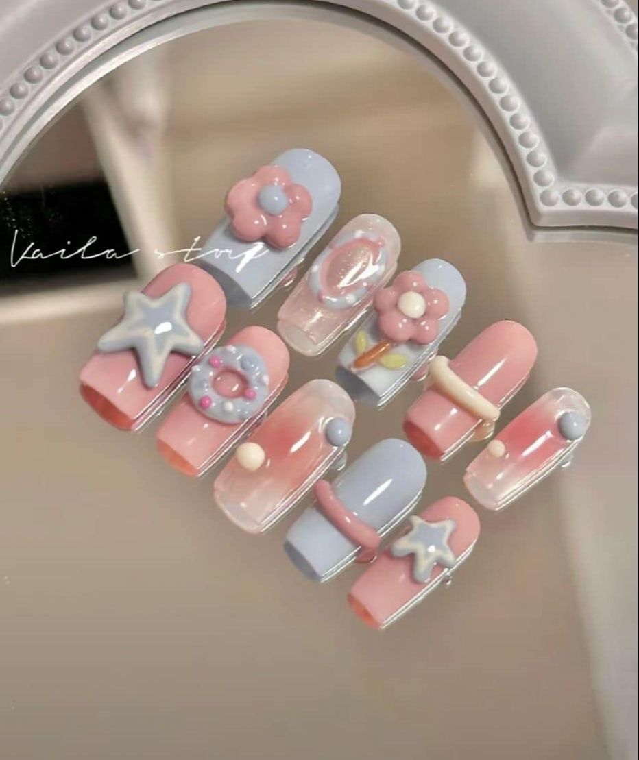 Nailbox thiết kế chất lượng kèm Keo