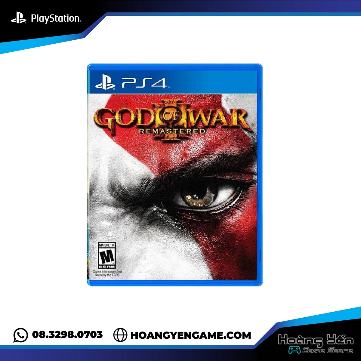 [HCM]Đĩa game God Of War 3 Ps4