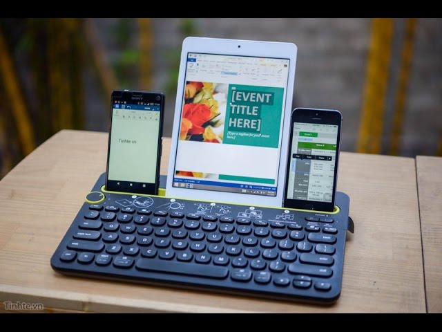 Bàn Phím Bluetooth Logitech K480 - Hàng Chính Hãng