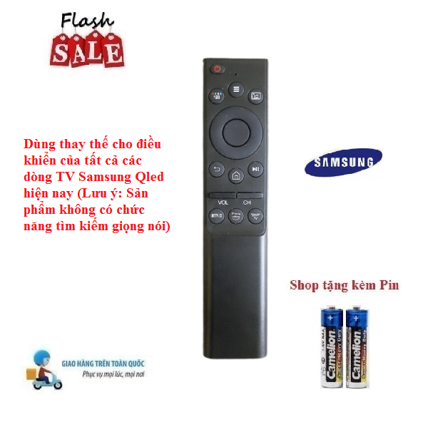 Remote Điều khiển tivi Samsung IR-1364 dùng thay thế tất cả các dòng điều khiển TV Samsung QLed