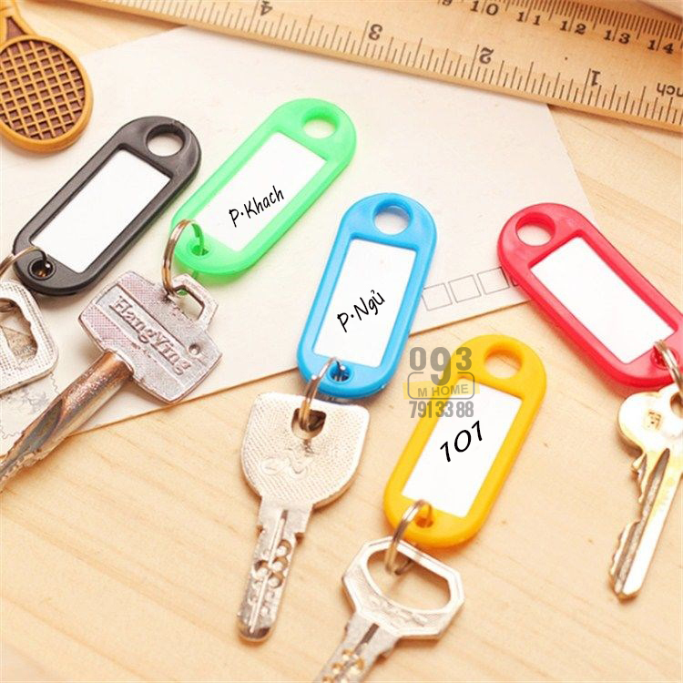 Dụng Cụ Móc Chìa Khóa Ví Cầm Tay Treo Móc Khóa Mini 18 cái 28 cái Móc Treo Kèm Thẻ Ghi Nhớ, Tay Cầm Giữ Chìa Khóa