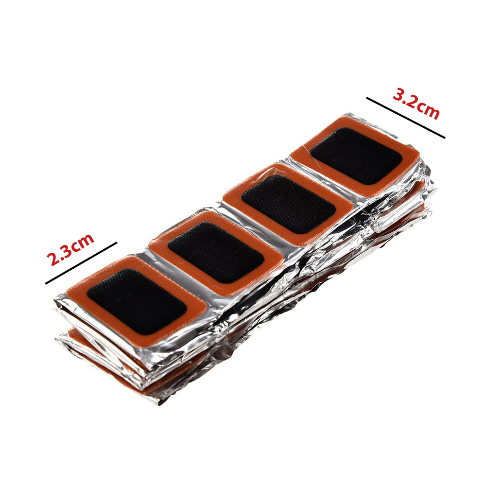 (KÈM LỌ KEO DÁN) Hộp 48 Miếng Vá Săm Ruột Xe Đạp RED SUN RS4803