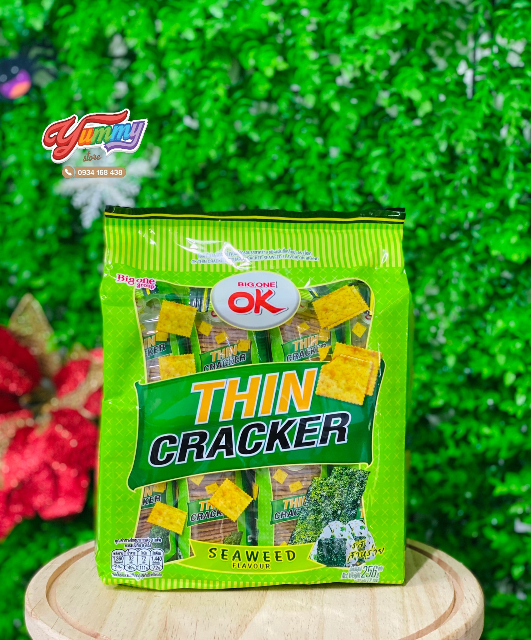 Bánh Quy OK THIN Cracker Thái Lan