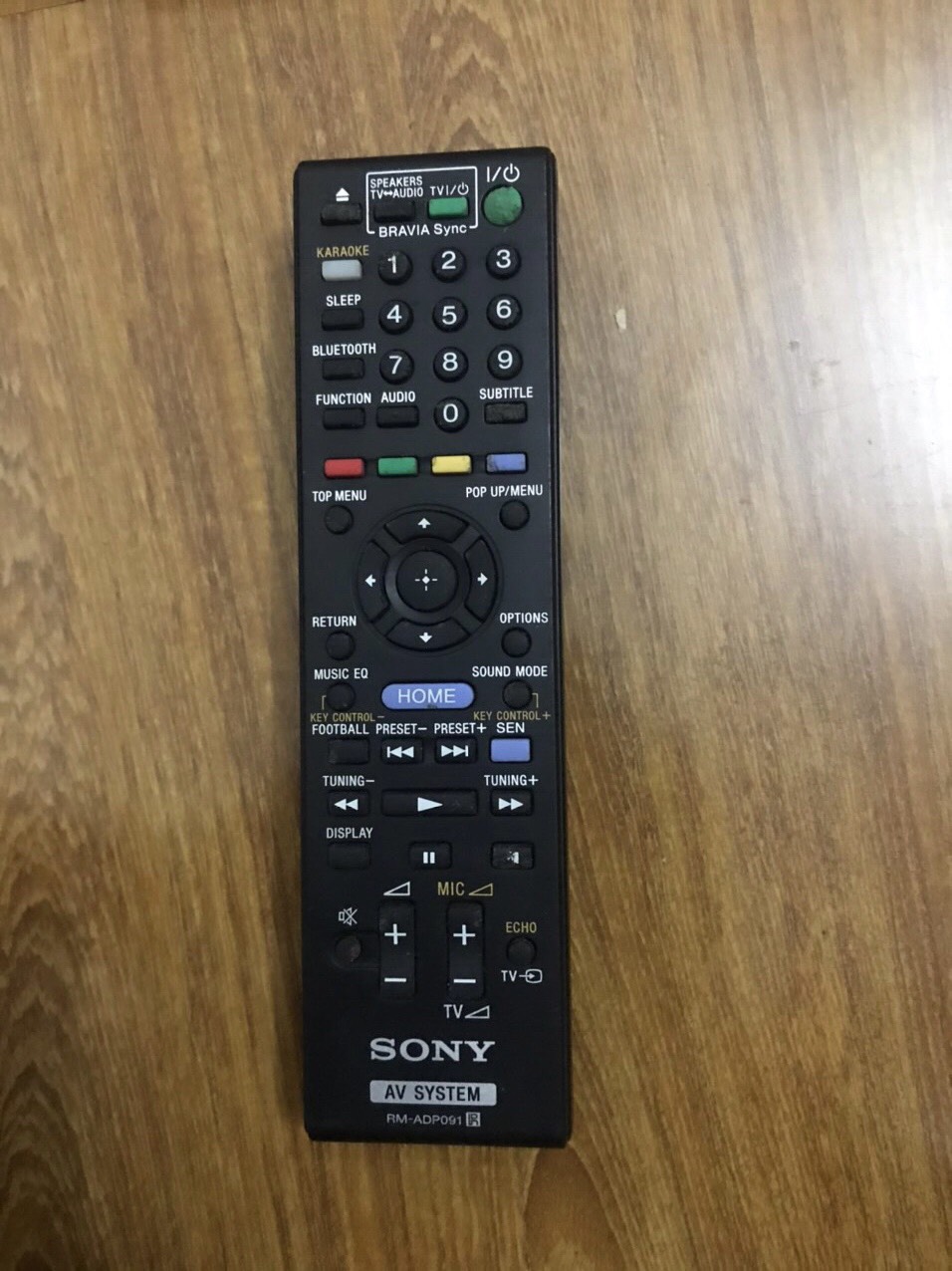 điều khiển dàn sony 5.1 RM-ADP091