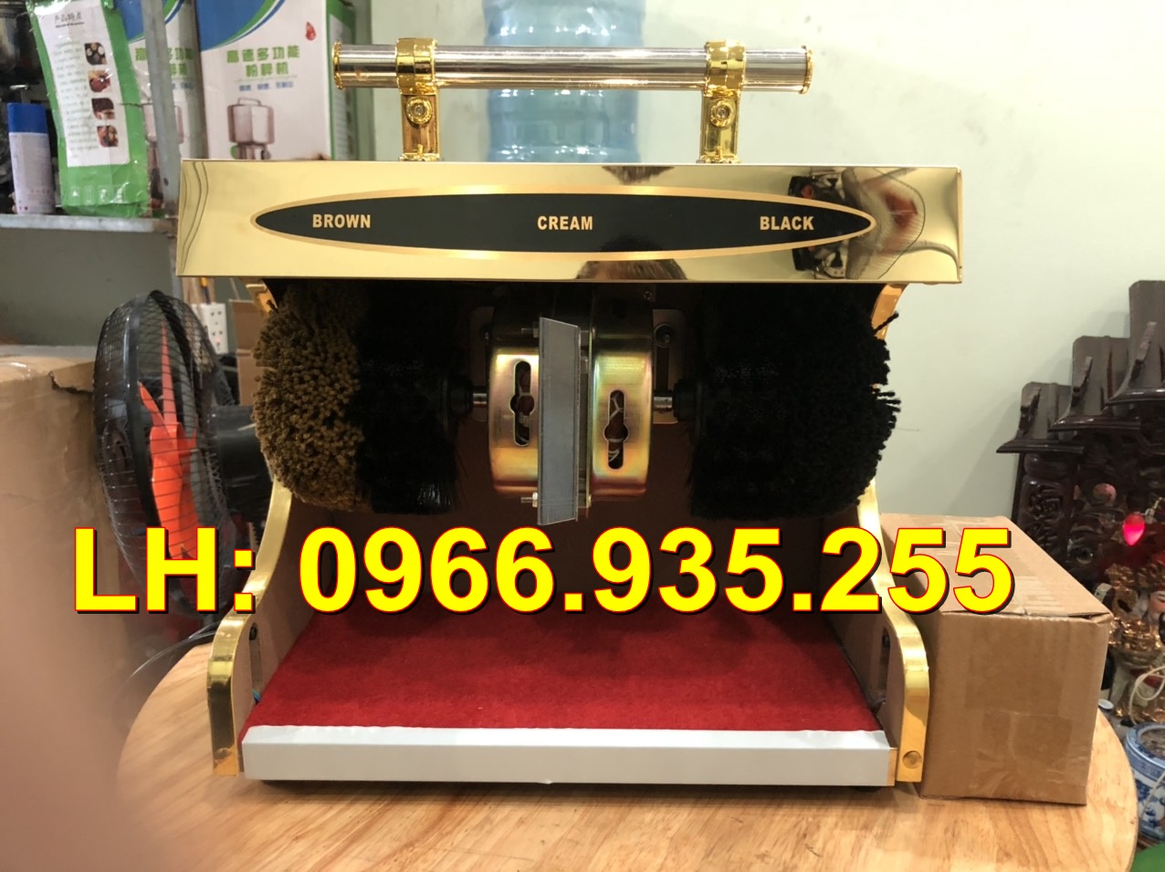 Máy đánh giày tự động Shiny SHN G4 mini đánh siêu sạch phù hợp cho cá nhân