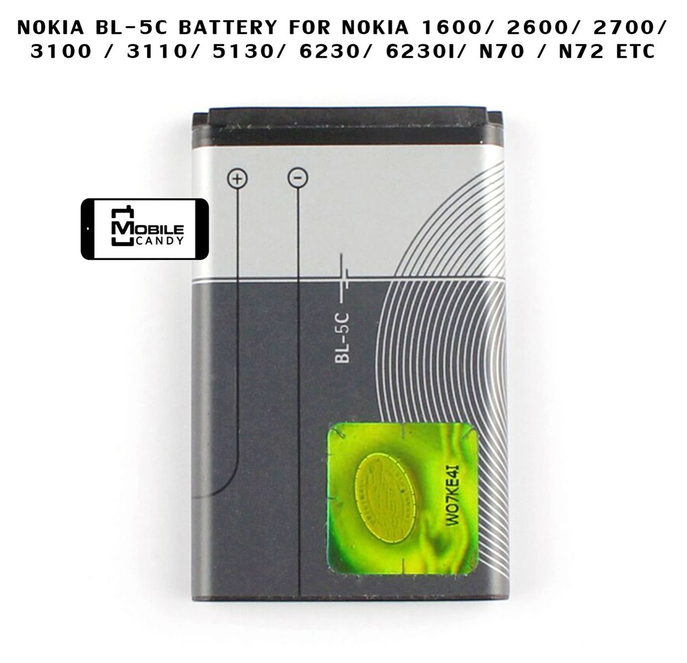 Pin Nokia 4c, 5c Xịn dùng máy 1280 105 106 6300 1200 1202
