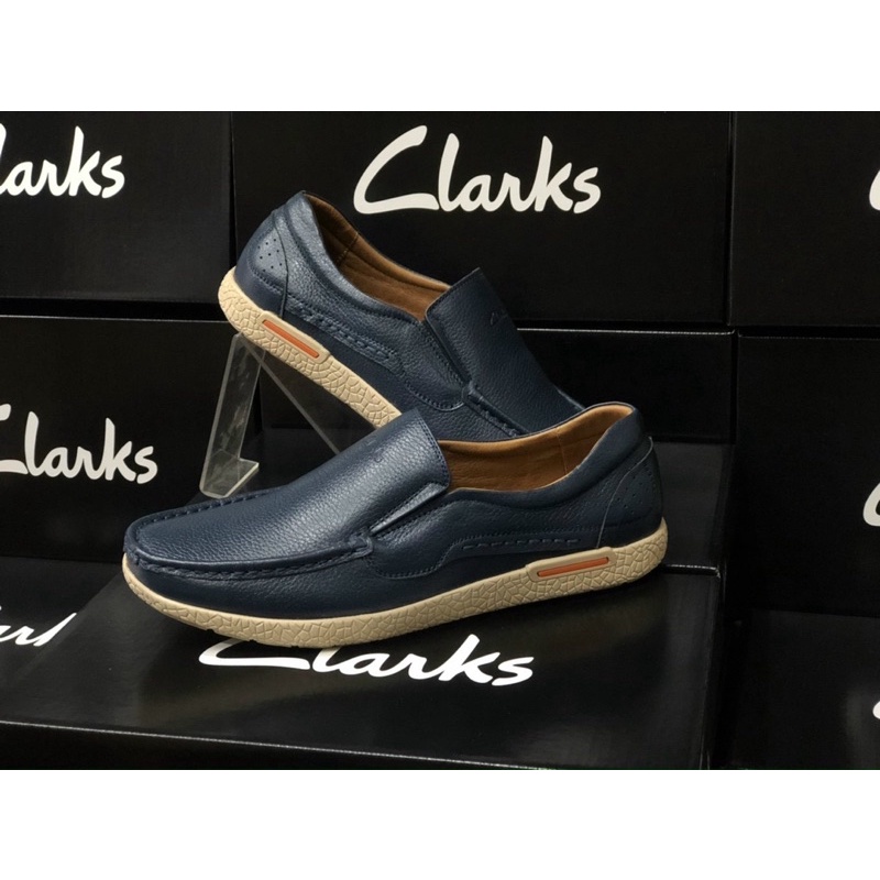 Giày lười da bò Clarks Made in Thái Lan.