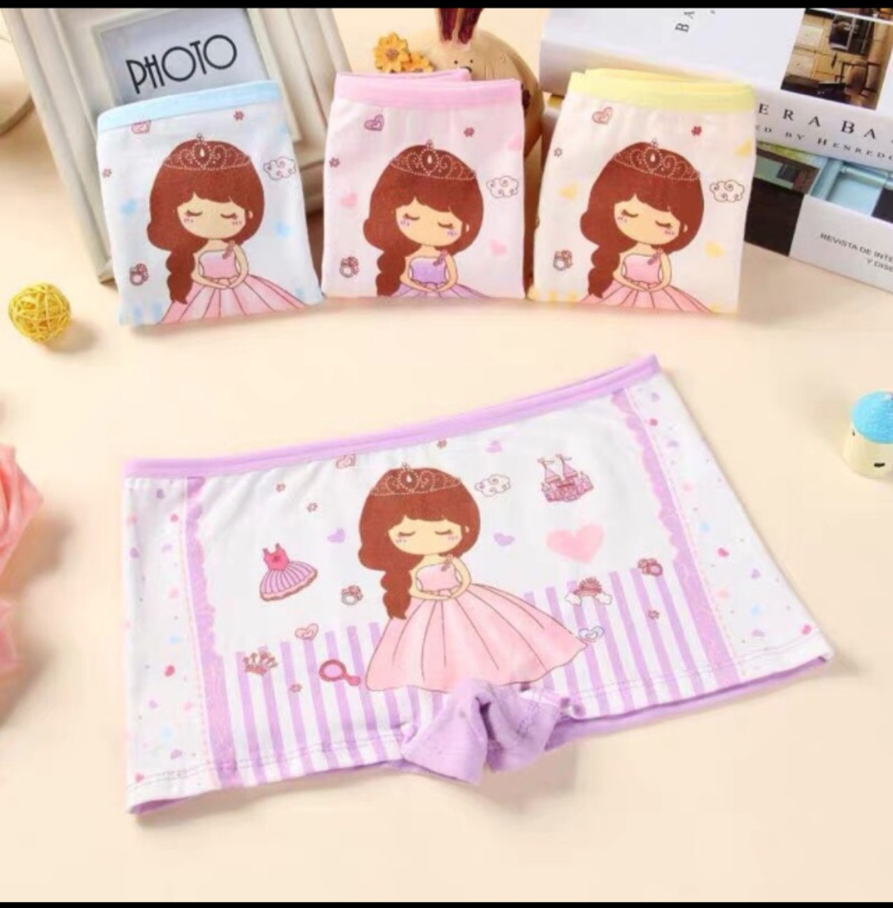 Quần chip đùi bé gái hàng QC cao cấp