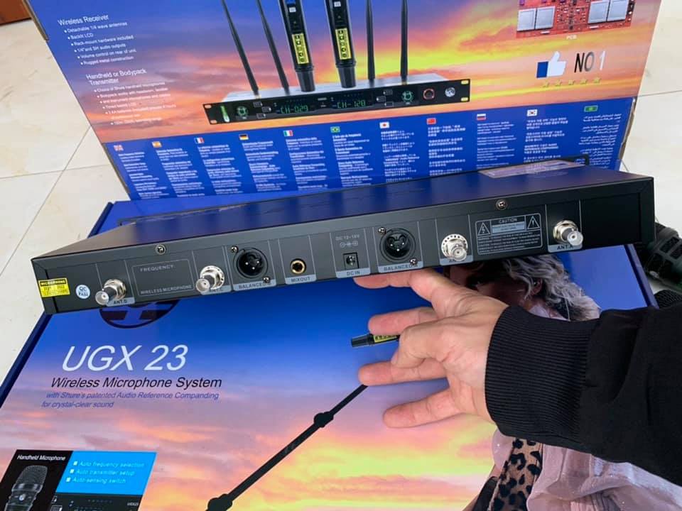 MICRO KHÔNG DÂY CAO CẤP UGX23II - MIC SỰ KIỆN CHUYÊN NGHIỆP