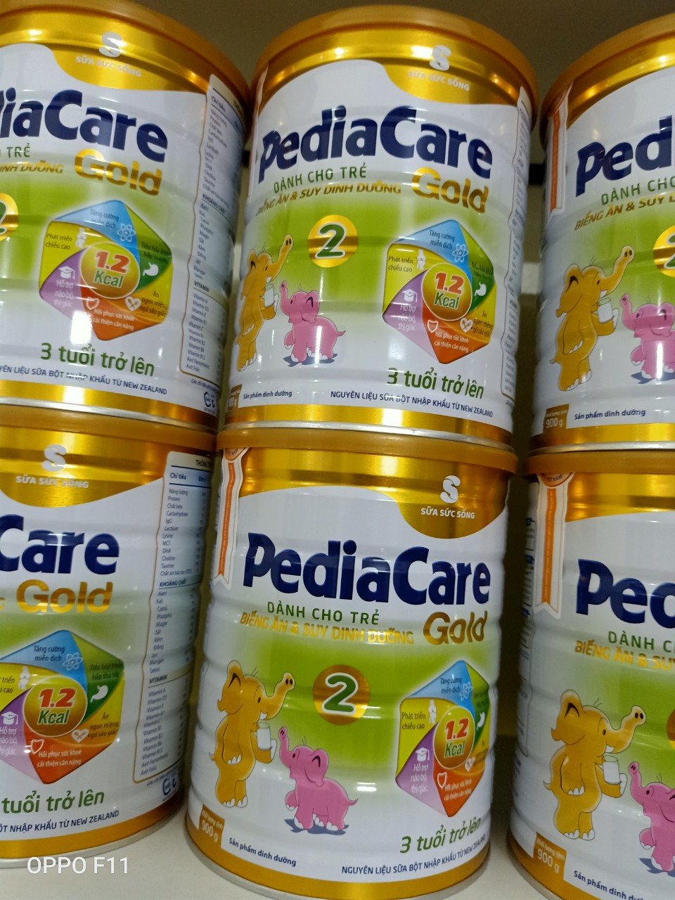 Pediacare gold 1 900g (6-36 tháng)
