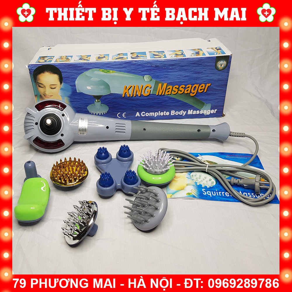 Máy Đấm Lưng 7 Đầu KING MASSAGER