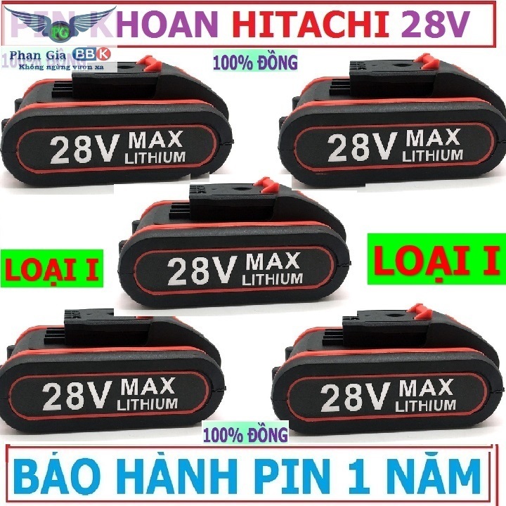 PIN MÁY KHOAN LI-ION 28V DÙNG CHO HITACHI