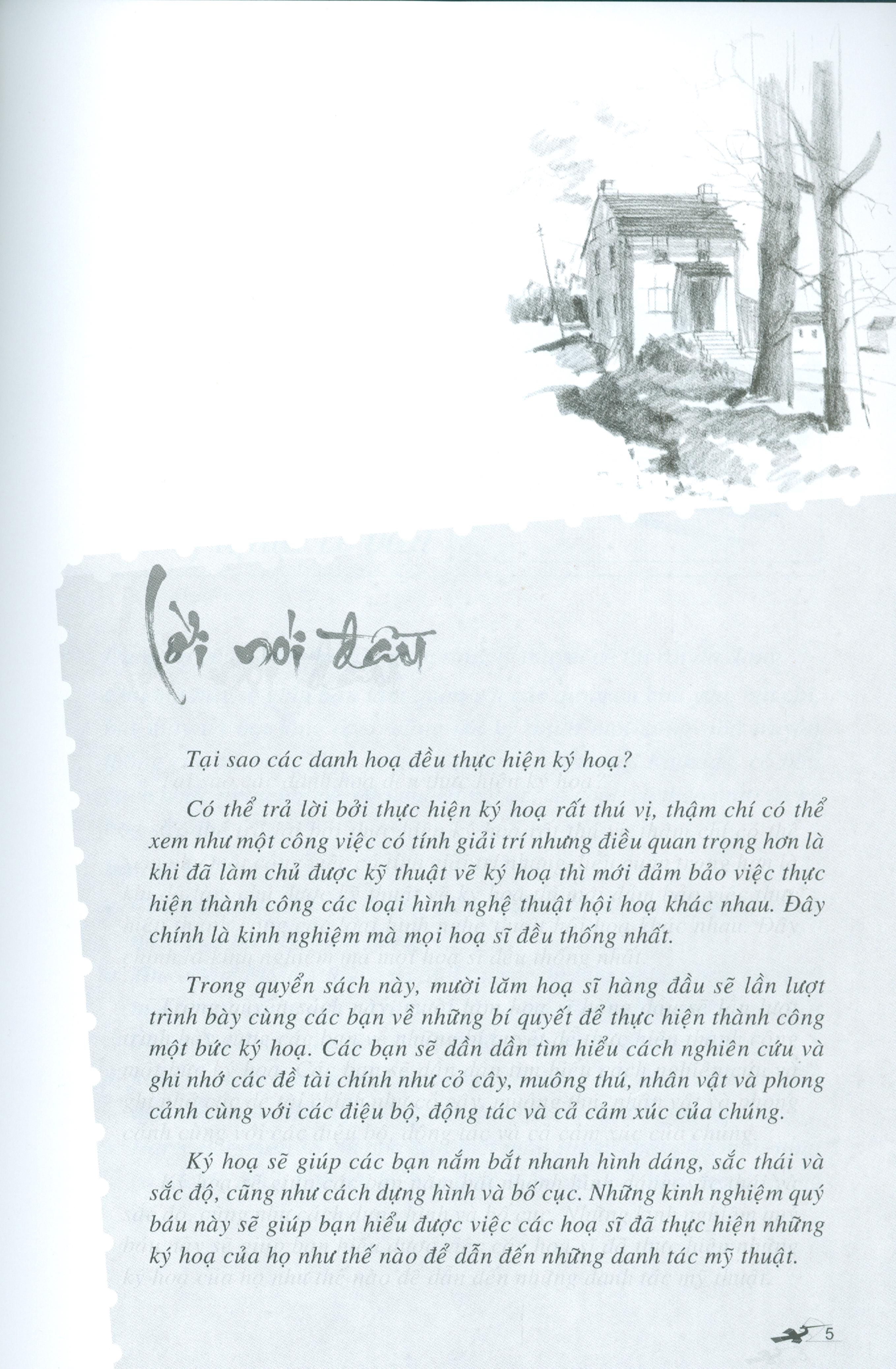 Bí Quyết Vẽ Ký Họa