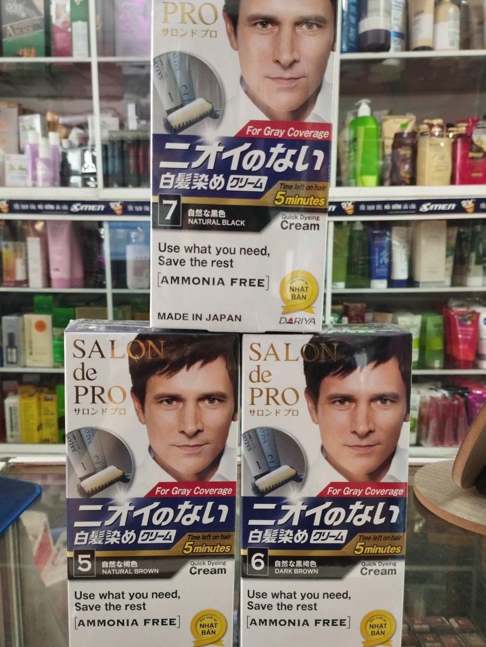 (Nam) Thuốc Nhuộm Tóc Salon De Pro Nhật Bản