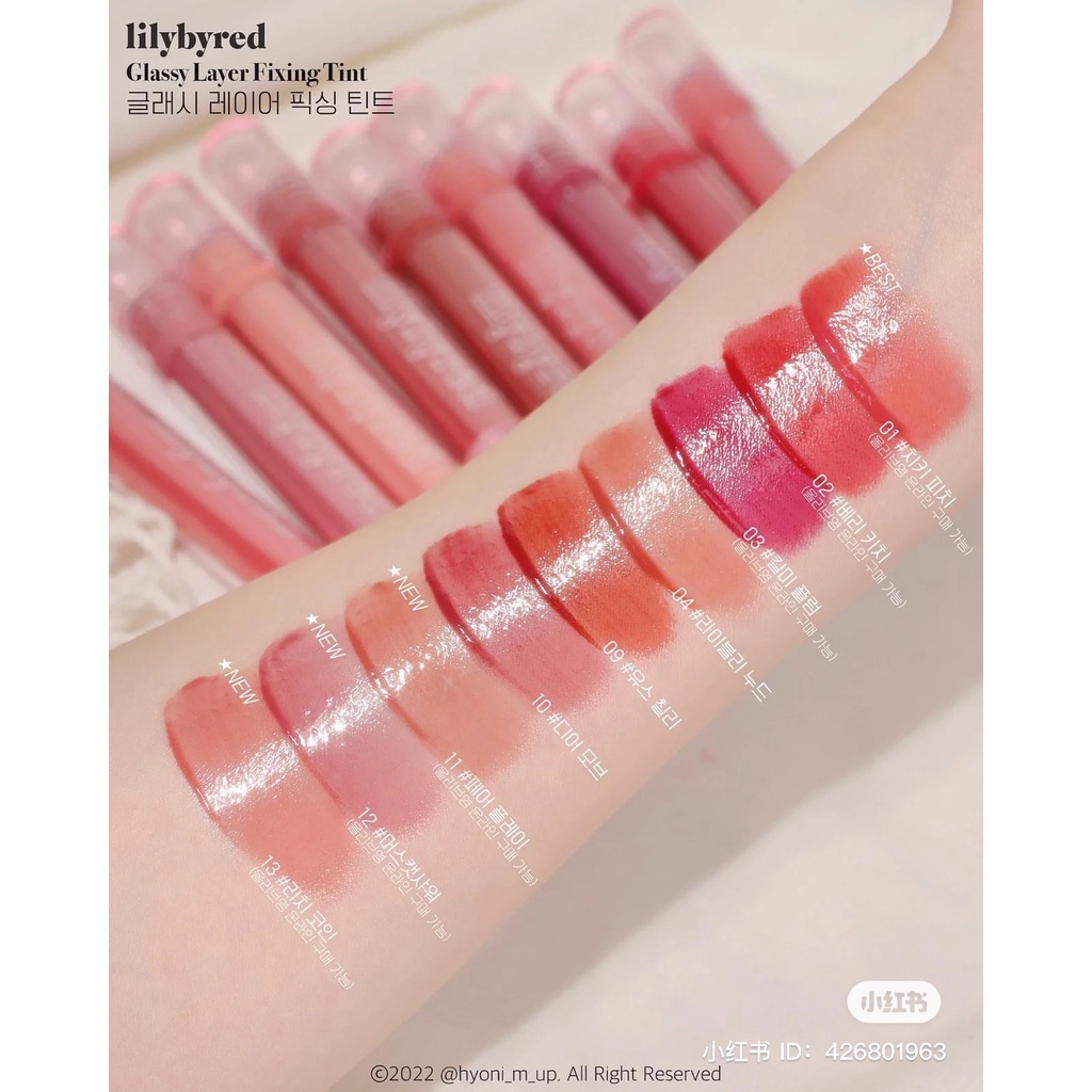Son kem Lilybyred Glassy Layer Fixing Tint