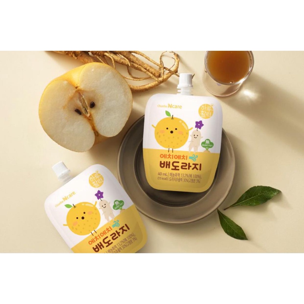 Hồng sâm lê hoa chuông cho trẻ em chunho ncare bảo vệ hệ hô hấp hộp 30 gói