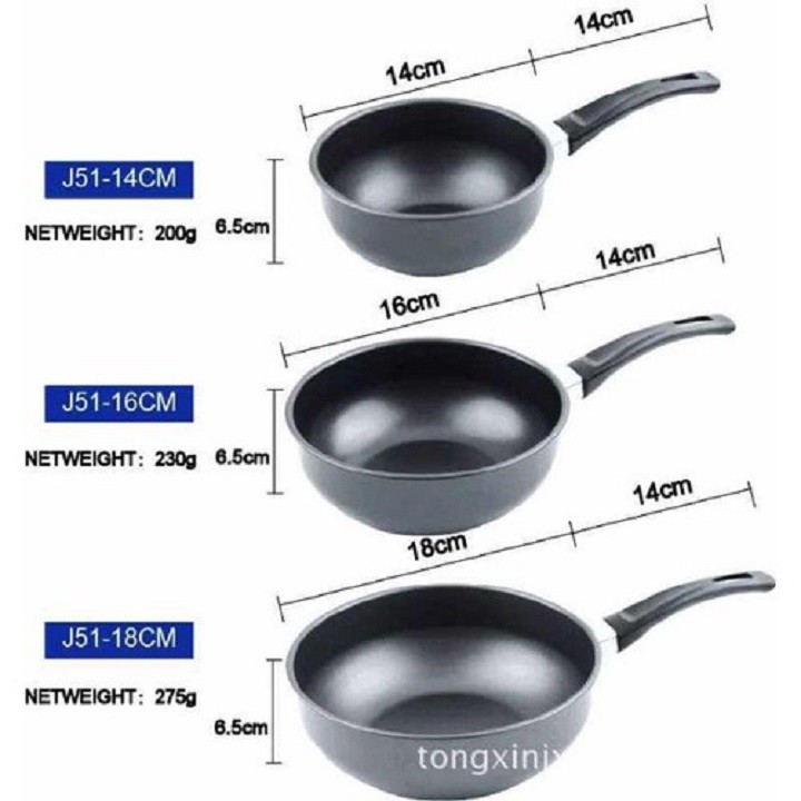 Chảo Sâu Lòng 18 Cm