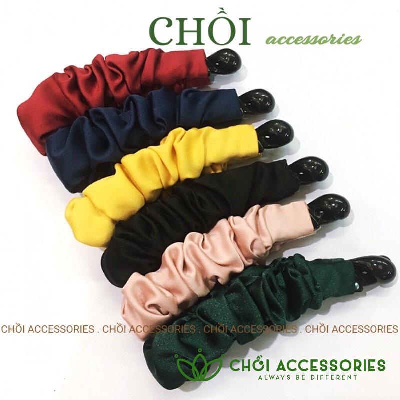 Cặp tóc dọc nhún phồng cặp tóc làm phồng tóc nữ tính Y091