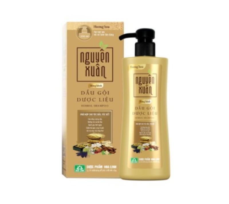 Dầu Gội Dược Liệu Nguyên Xuân Bồng Bềnh Hương Hoa 250ml (Tóc dầu) giá rẻ