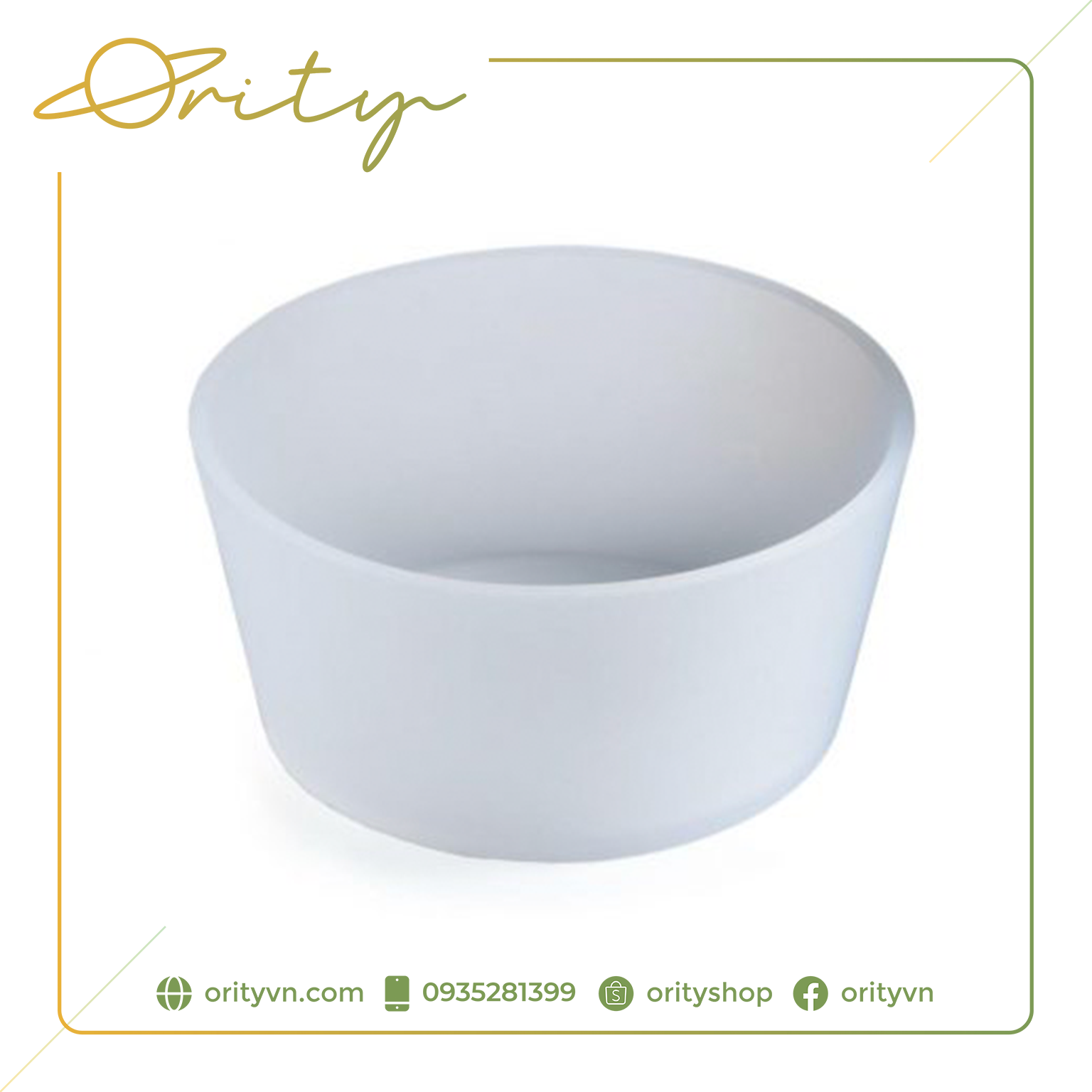 Đĩa Silicon dùng cho Đèn đốt sáp nến thơm, tinh dầu Candle Warmer Flip Dish Size Lớn