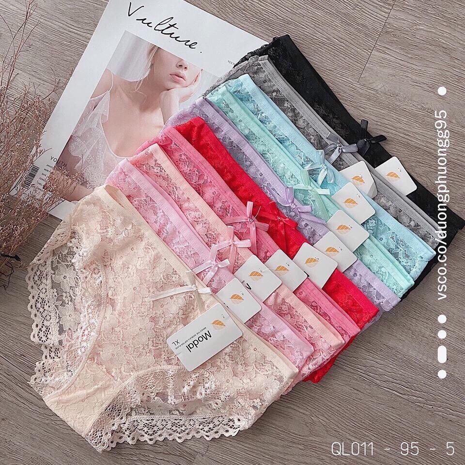 Set 5 Quần lót nữ ren lưới cao cấp cực kỳ quyến rũ, gợi cảm cho các bạn gái