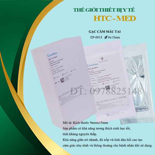 Gạc cầm máu/Meorosel/ mũi,tai