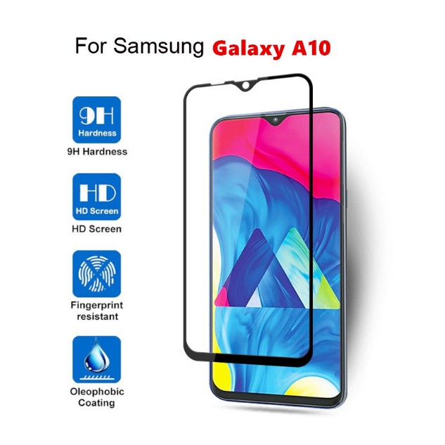 Kính Cường Lực Samsung Galaxy A10 ( Full 9D)