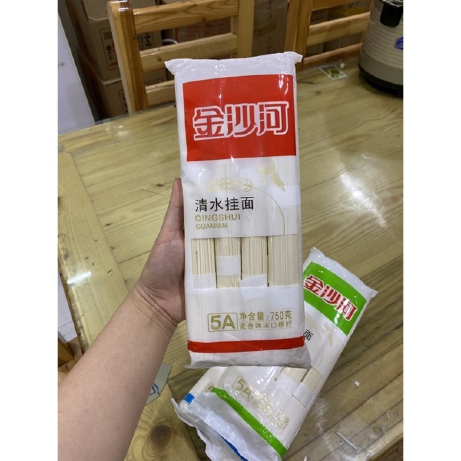 Mì sợi JinShaHe 750gr hkfoods an vat