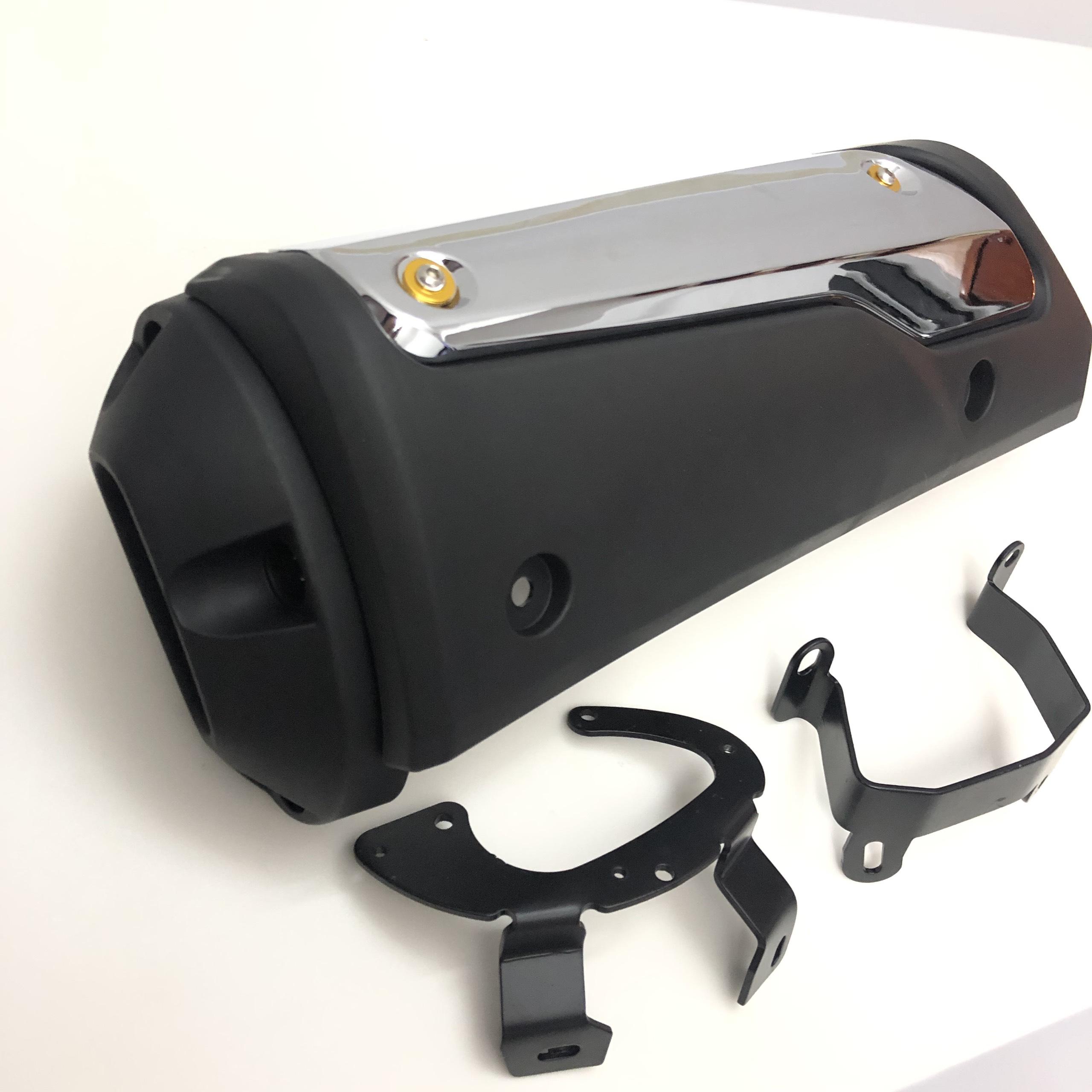 Sh300i exhaust pipe cover for SH Vietnam 125/125cc model-shvn exhaust pipe cover for all versions of shvn