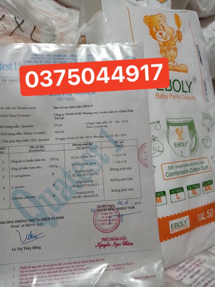 100 miếng Bỉm quần eboly  xuất Nhật