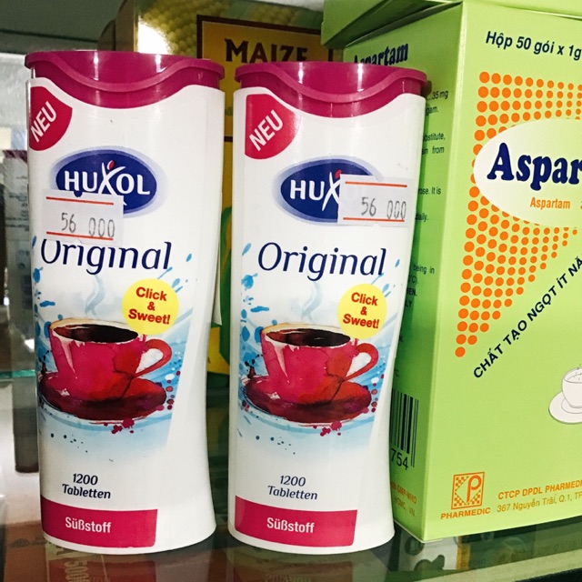 Đường ăn kiêng của Đức : Huxol original (1200 viên)