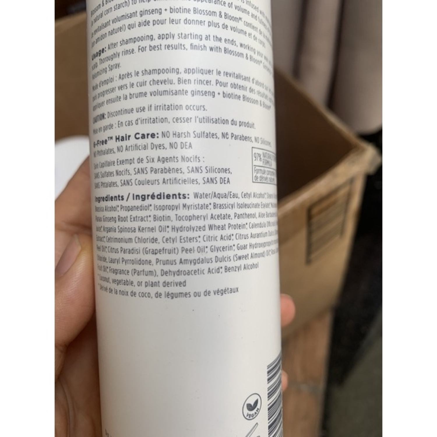 Blossom & Bloom ™ 236ml briogeo Dầu xả cho tóc thưa mỏng