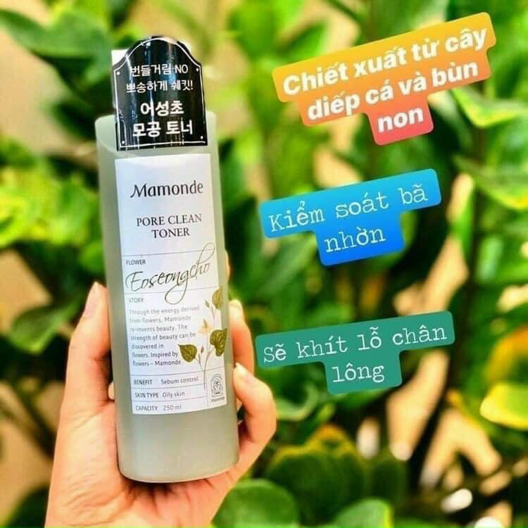 Nước hoa hồng Mamonde Diếp cá