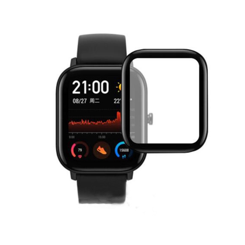 Mếng dán Full viền 3D chống xước bảo vệ màn hình Amazfit GTS - miếng dán màn hình amazfit gts chống trầy xước