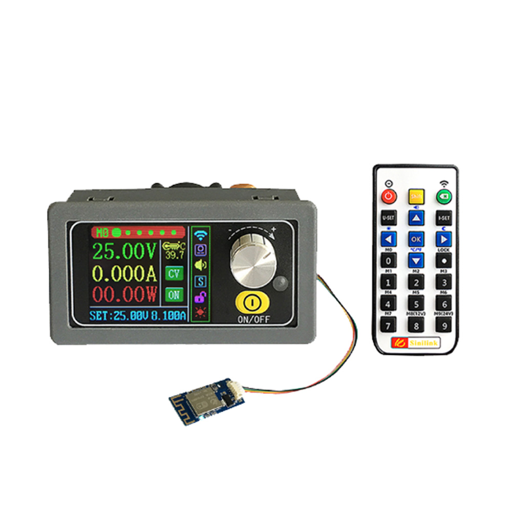 Bộ Chuyển Đổi DC-DC Nguyên Bản 400W 8A, Bộ Nguồn Điều Chỉnh CC CV 0-50V Diyiot