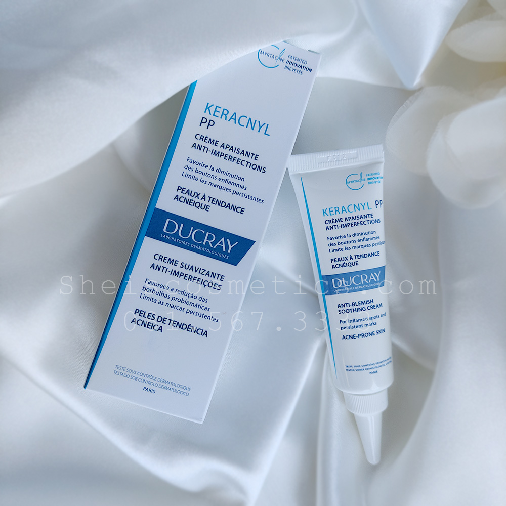 Kem dưỡng giảm mụn Ducray Keracnyl PP 30ml