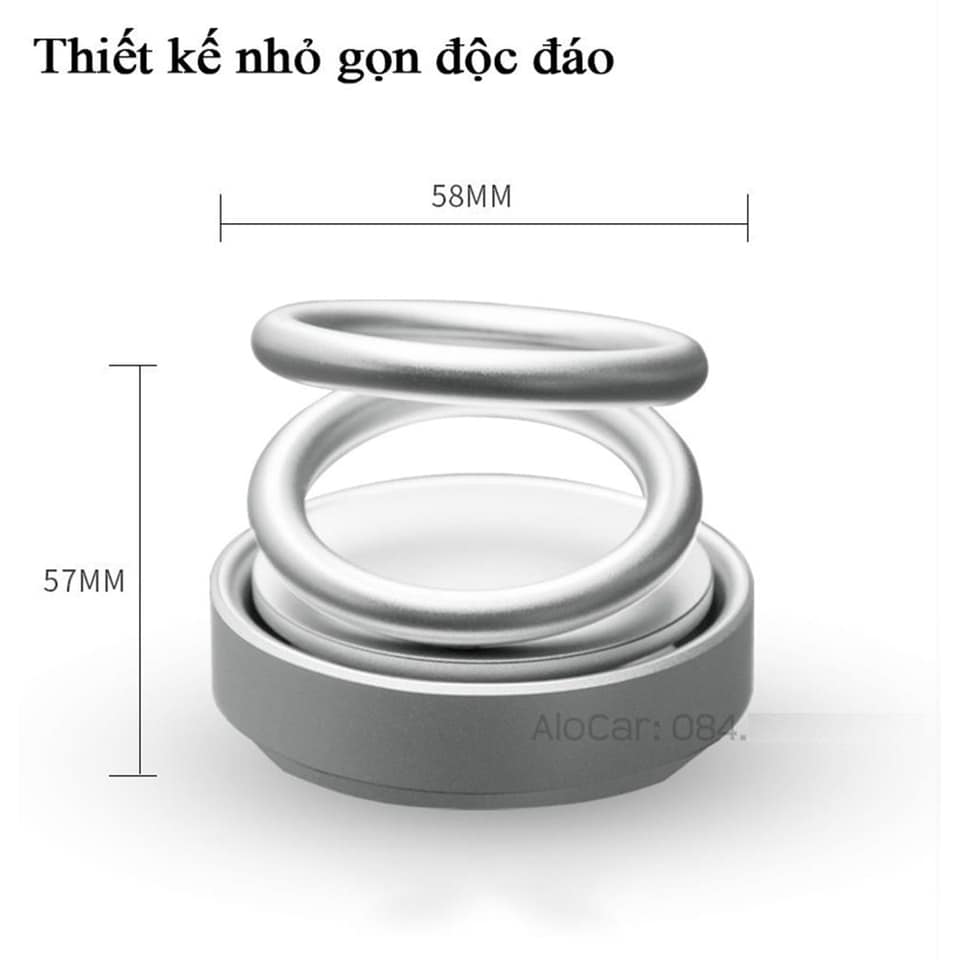 SÁP THƠM VÒNG QUAY VÔ CỰC TRANG TRÍ XE HƠI