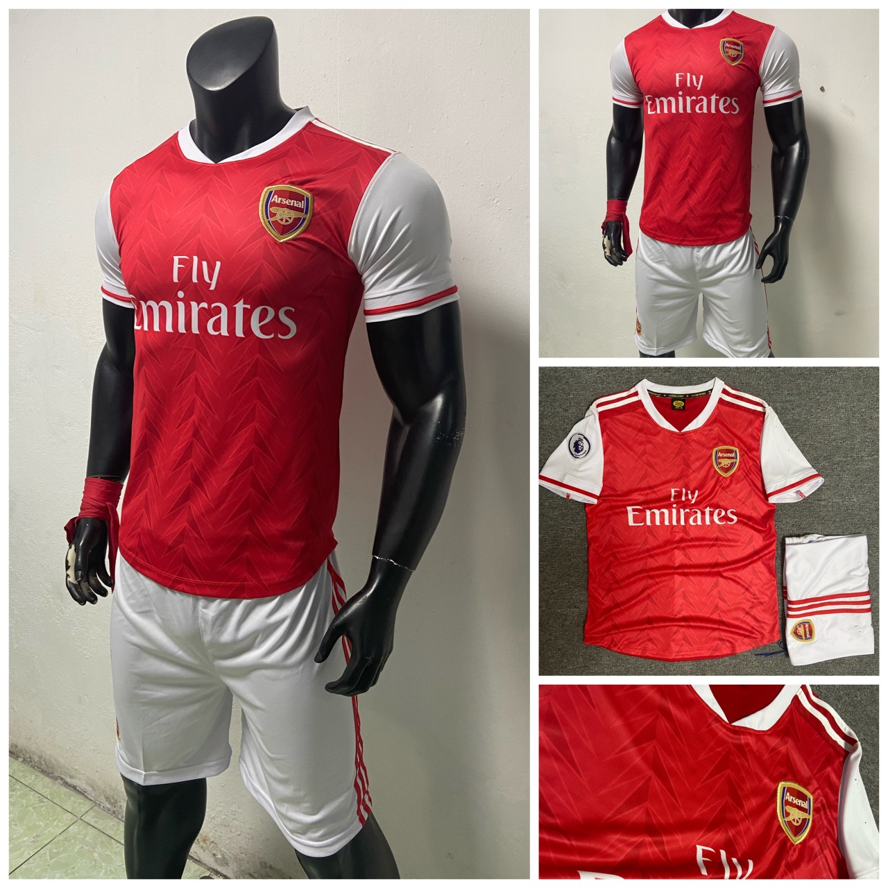 ÁO BÓNG ĐÁ CLB ARSENAL MỚI NHẤT 2020-2021
