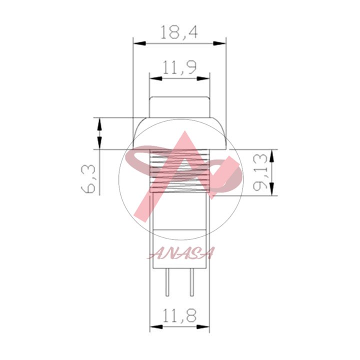 Công Tắc Nhấn Giữ PBS11B