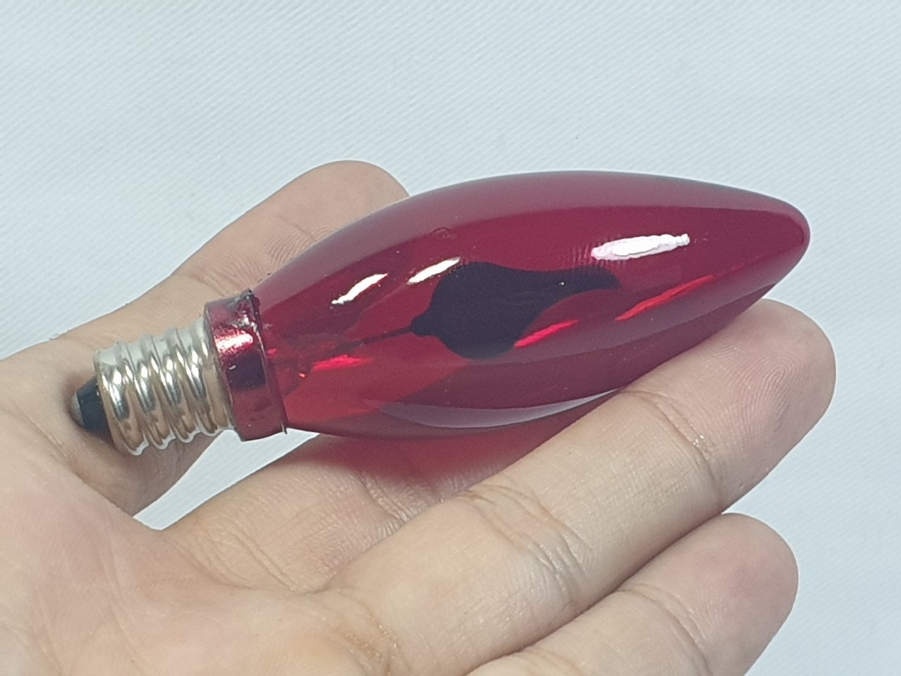 Bóng đèn ớt nháy lửa trong hoặc đỏ trong E12